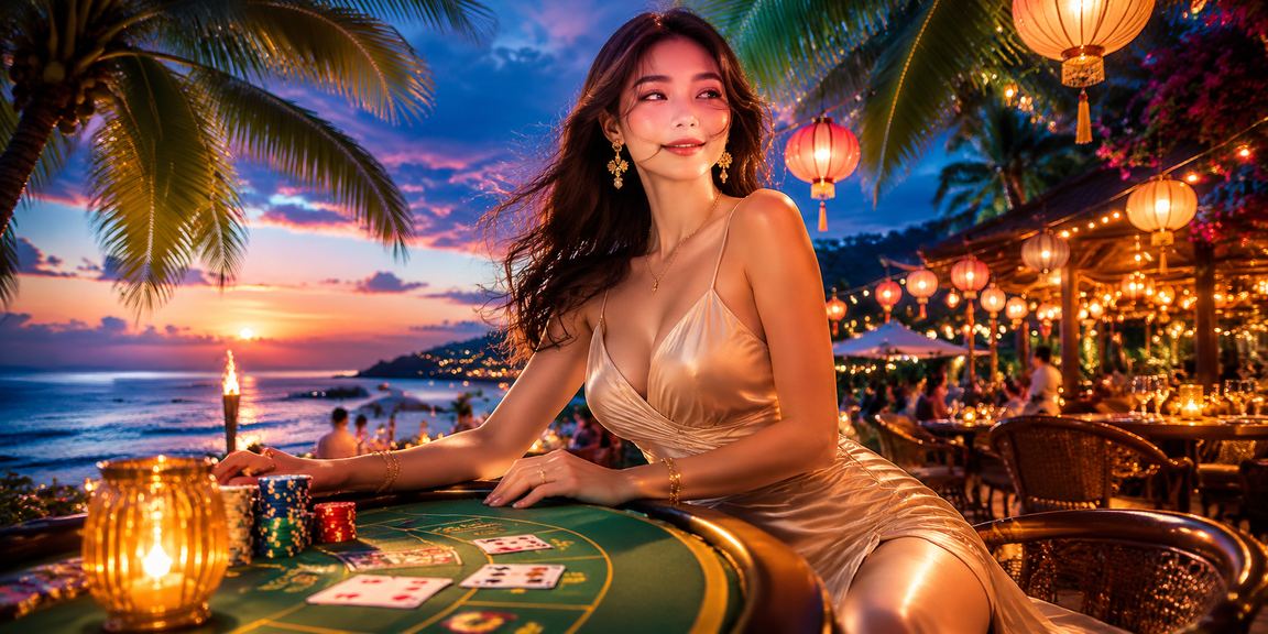 Người dùng cá cược trực tuyến trên điện thoại tại bãi biển Đà Nẵng